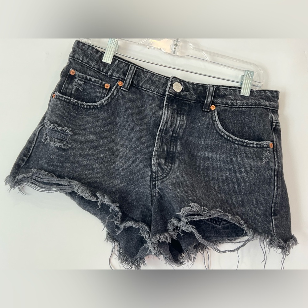 Zara Charcoal Denim Pants